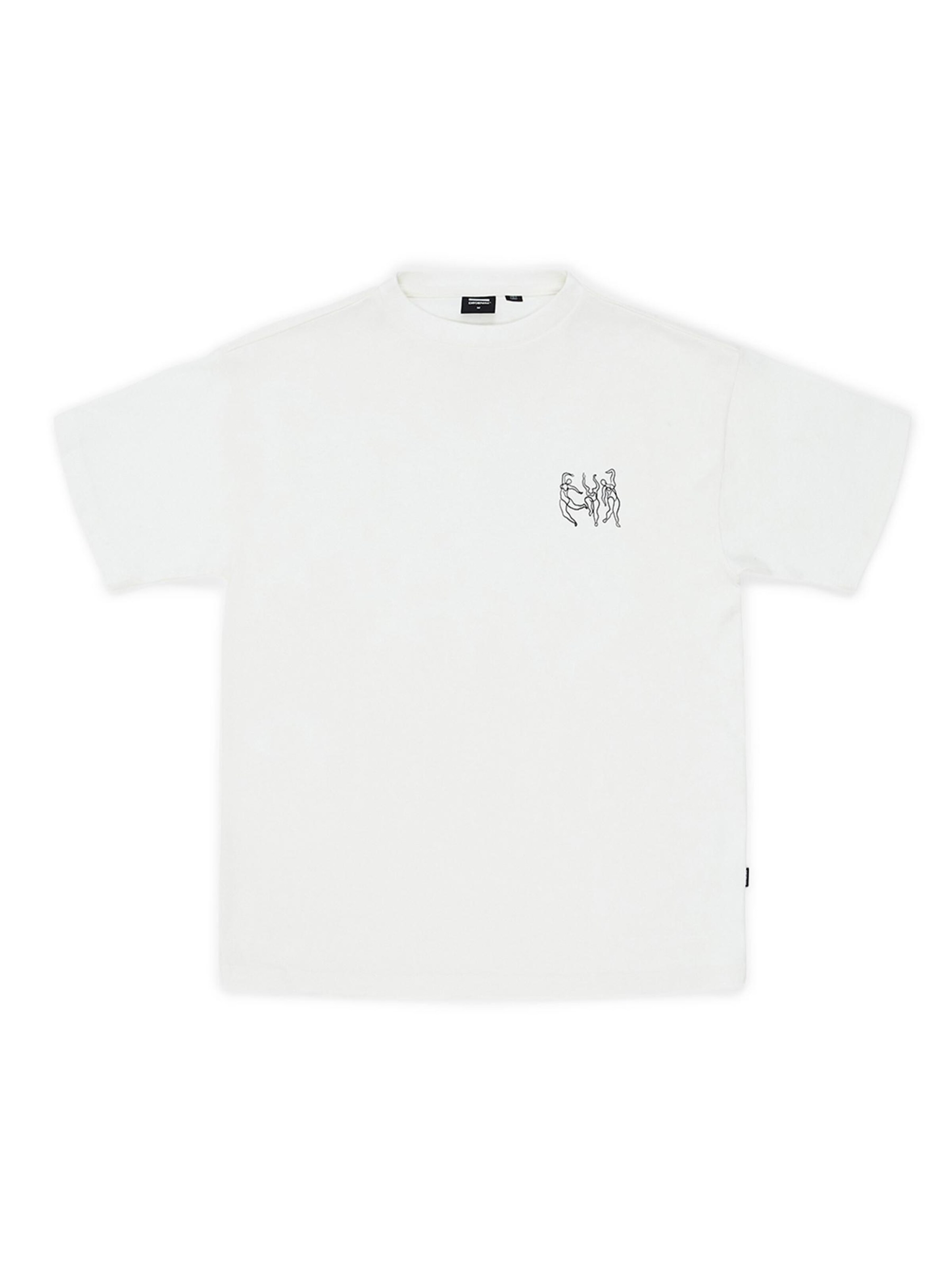 Dr. Denim Shirt 'Trooper' in White: front