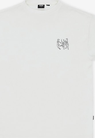 Dr. Denim Shirt 'Trooper' in White: front