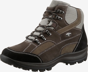 WALDLÄUFER Schnürboots in Braun: Vorderseite