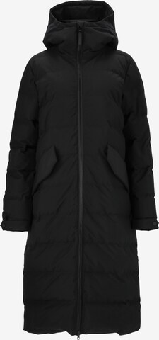 SOS Winter Coat 'Vars' in Black: front