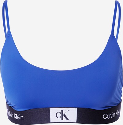 Sutien Calvin Klein Underwear pe albastru regal / negru / alb, Vizualizare produs