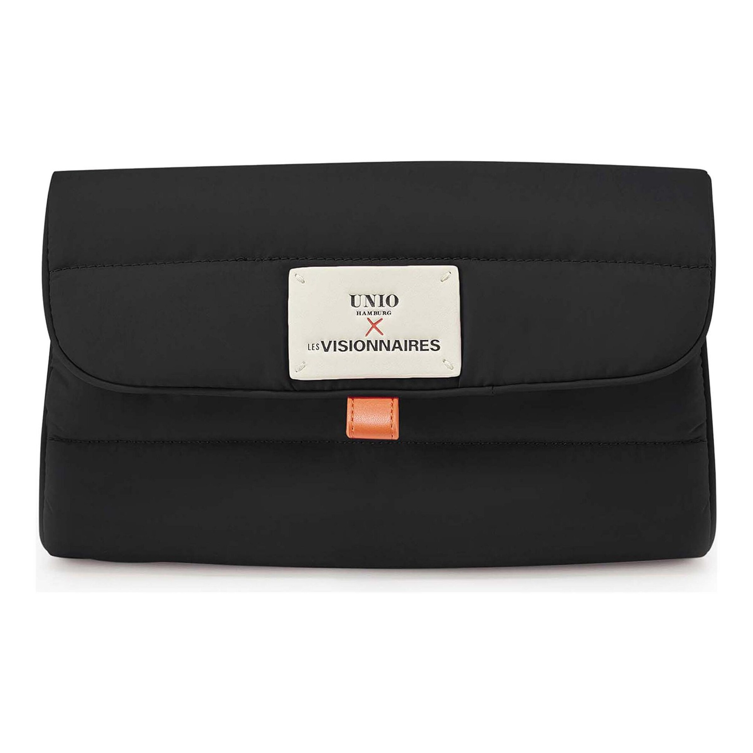 Les Visionnaires Toiletry bag 'Unio' in Black: front