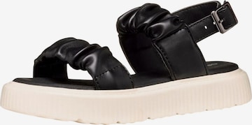 GEOX Sandale in Schwarz: Vorderseite