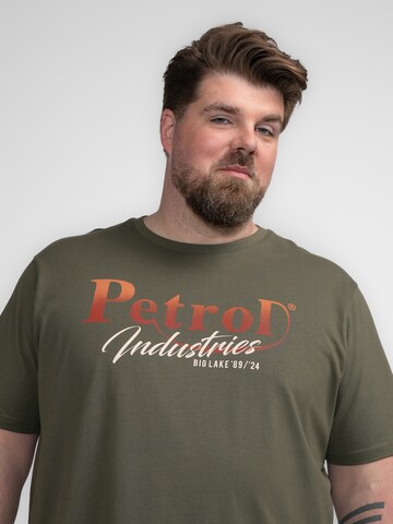 Petrol Industries - Camisa 'Landon' em verde