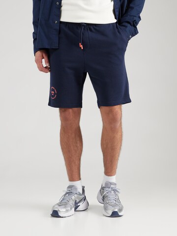 JACK & JONES Обычный Штаны 'JPSTGordon Simon' в Синий: спереди