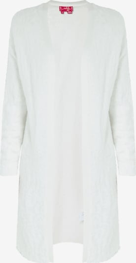 swirly Knit cardigan in White, Item view
