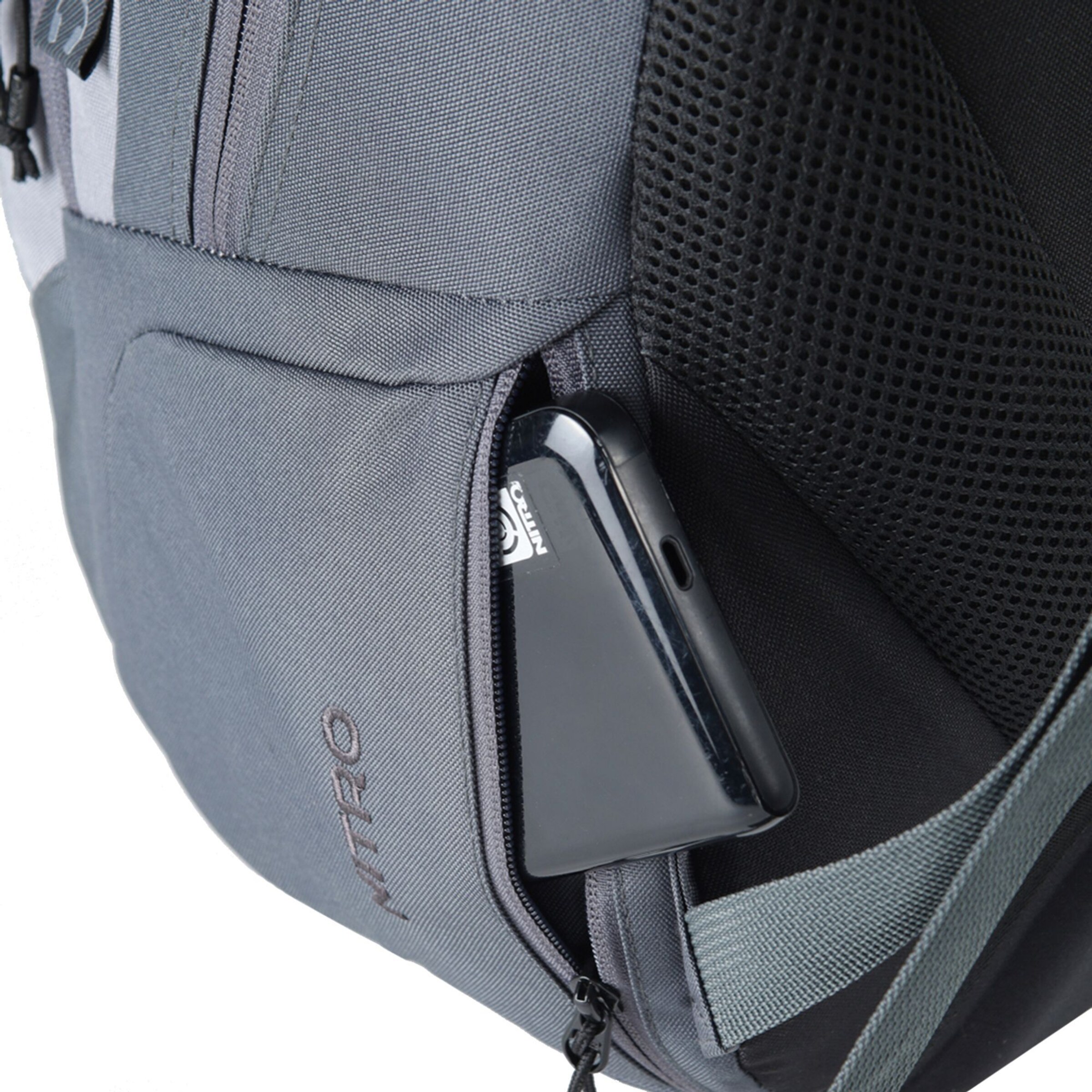 NitroBags Rugzak 'Stash' in Grijs