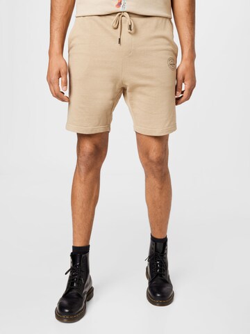 JACK & JONES Regular Trousers 'Shark' in Beige: front