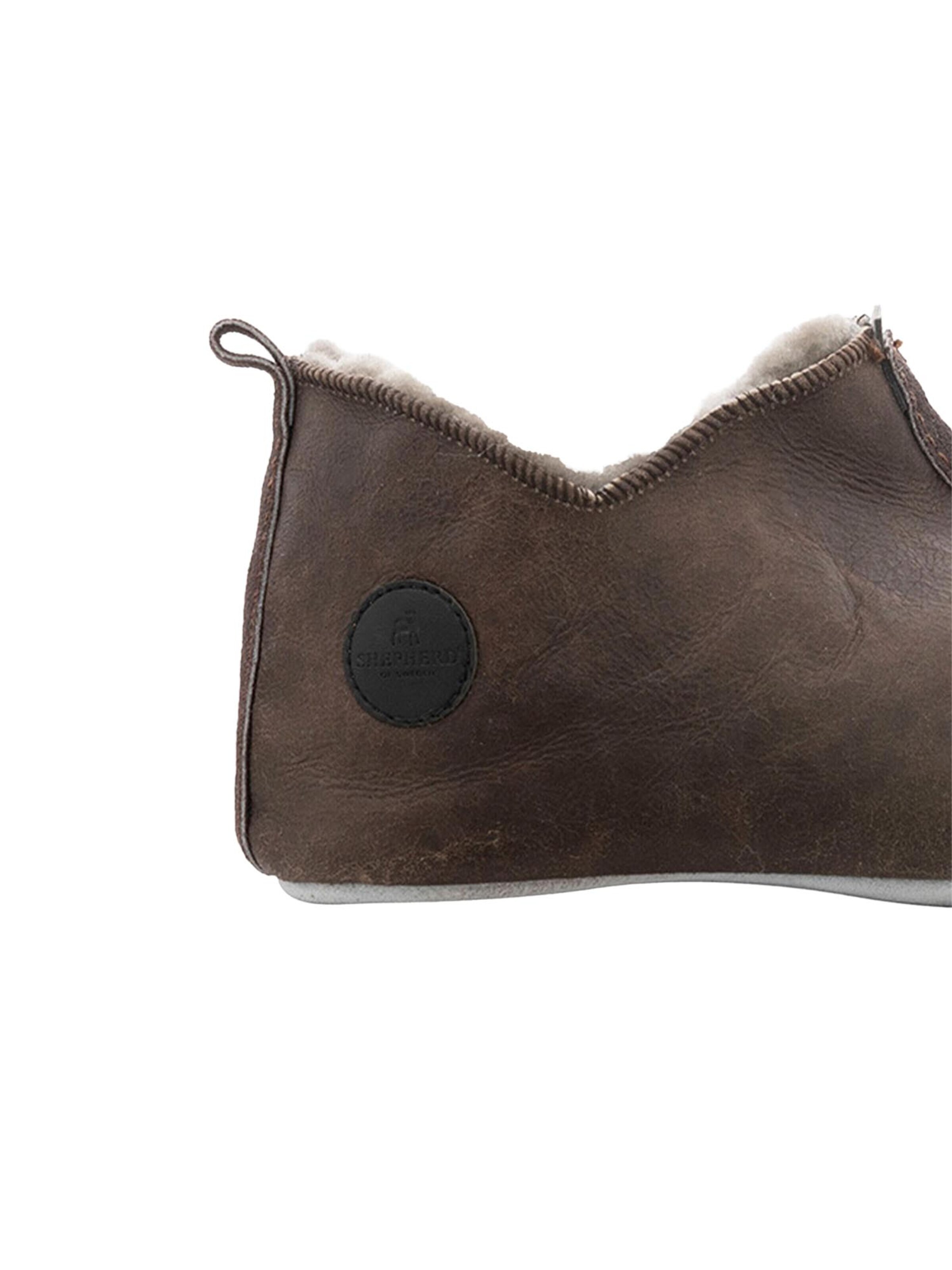 SHEPHERD Pantolette 'Henrik'‌‌‌‌‌‌‌ in Braun