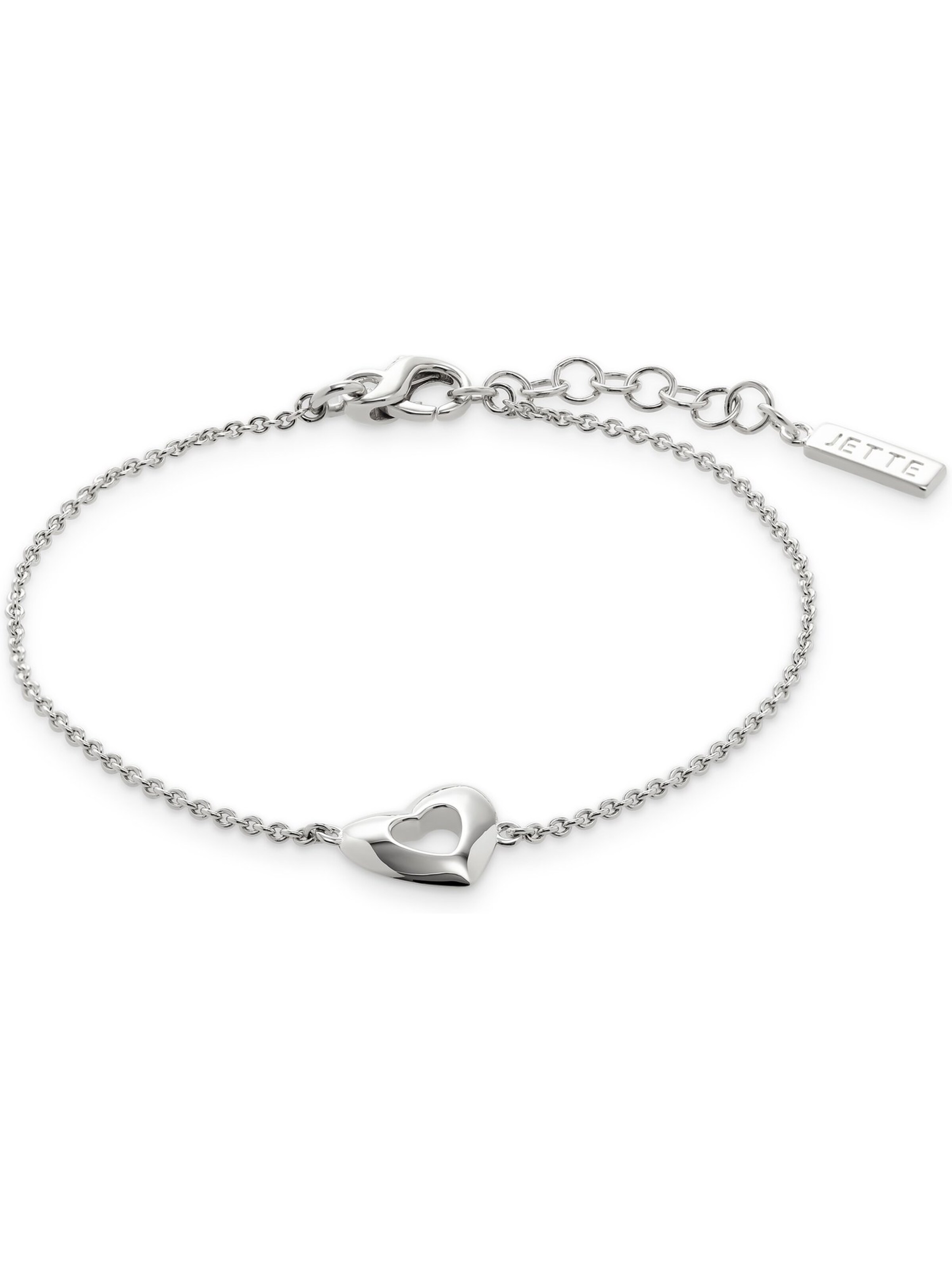 JETTE Bracelet in Silver: front