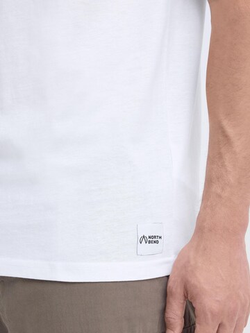 T-Shirt ' NBKunt ' North Bend en blanc