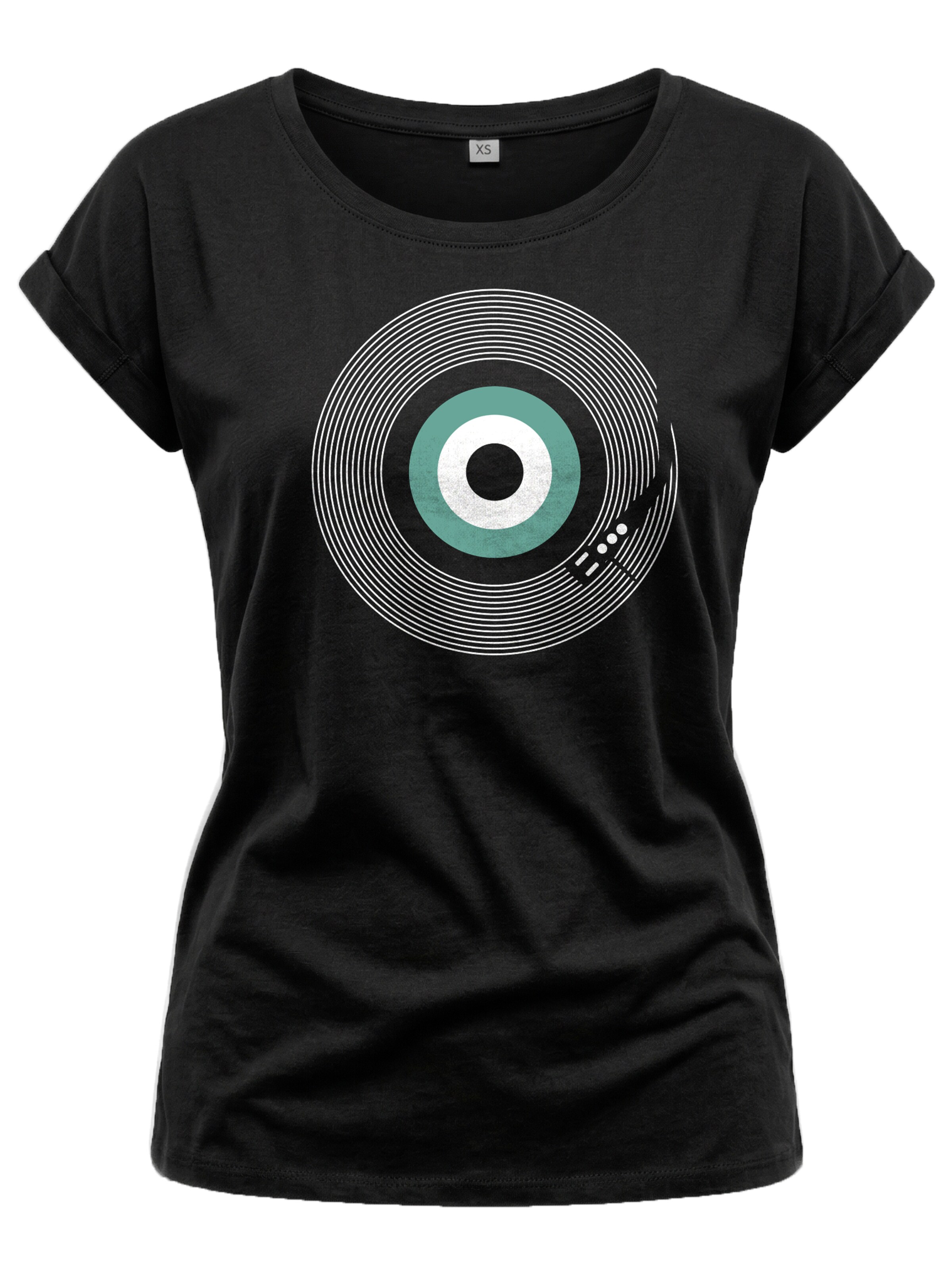 MAKAYA Shirt 'Final Track' in Black: front