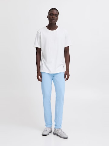 BLEND - Slimfit Calças chino 'Natan' em azul