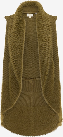 usha FESTIVAL Knit cardigan in Green: front