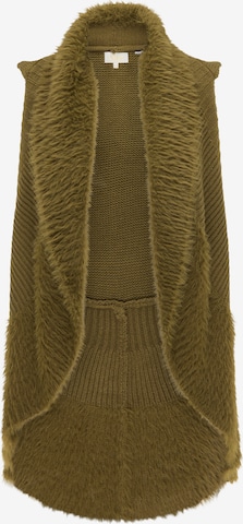 usha FESTIVAL Knitted Vest in Green: front
