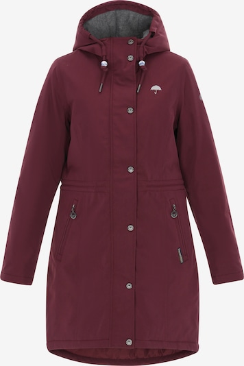 Demisezoninė parka iš Schmuddelwedda, spalva – burgundiško vyno spalva / balta, Prekių apžvalga