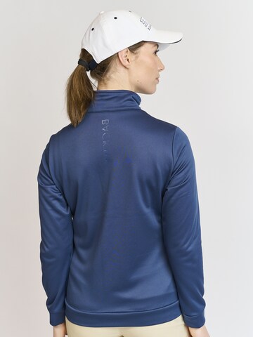 Backtee Trainingsjacke 'Ladies Full Zip Shield' in Blau