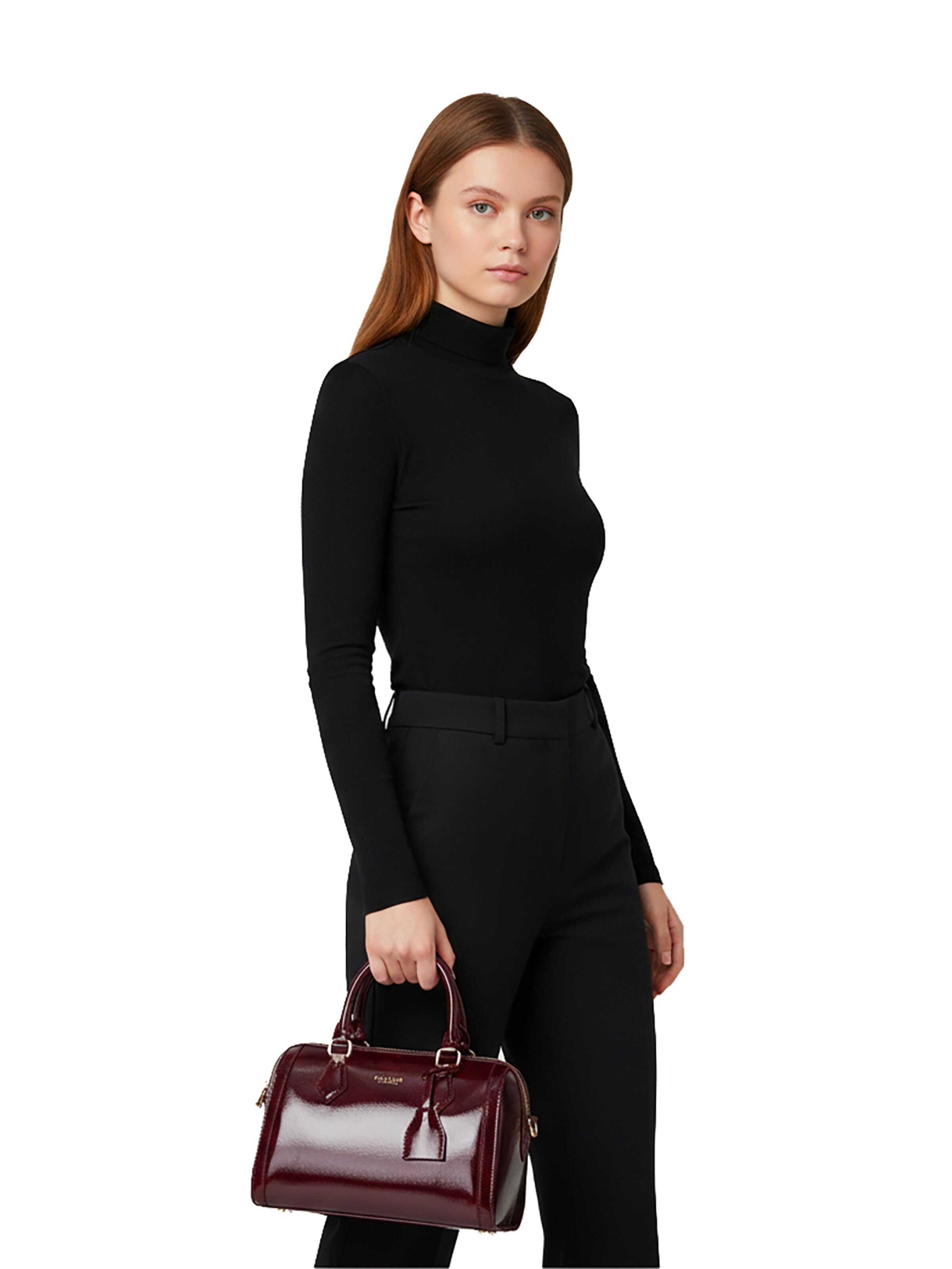 Borsa a tracolla 'Borsa Bauletto Ardena Lux Vegan Leather - , , Blu' di Diana&Co. in rosso
