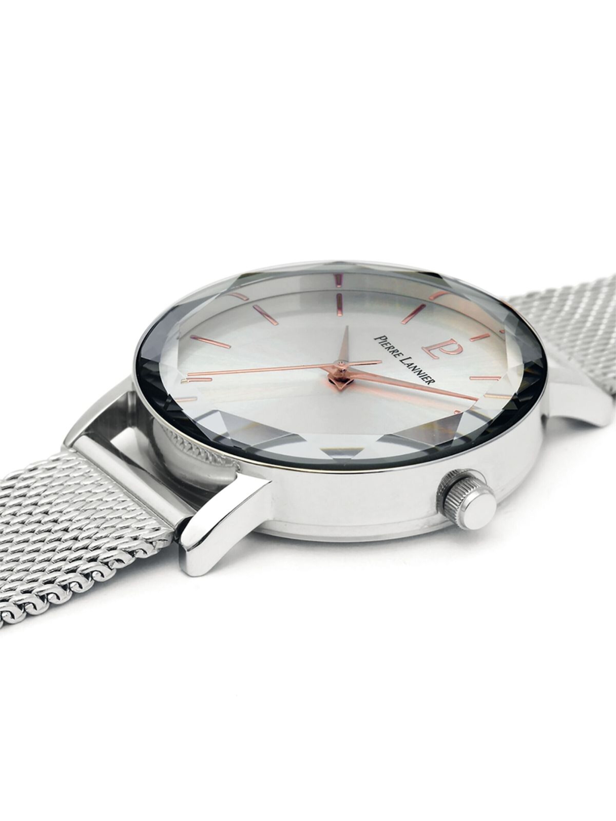 Montre à affichage analogique 'Multiples' Pierre Lannier en argent