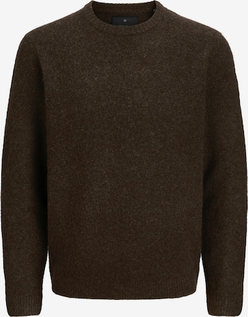 JACK & JONES Pullover 'JPRBLASIMON' in Braun: Vorderseite