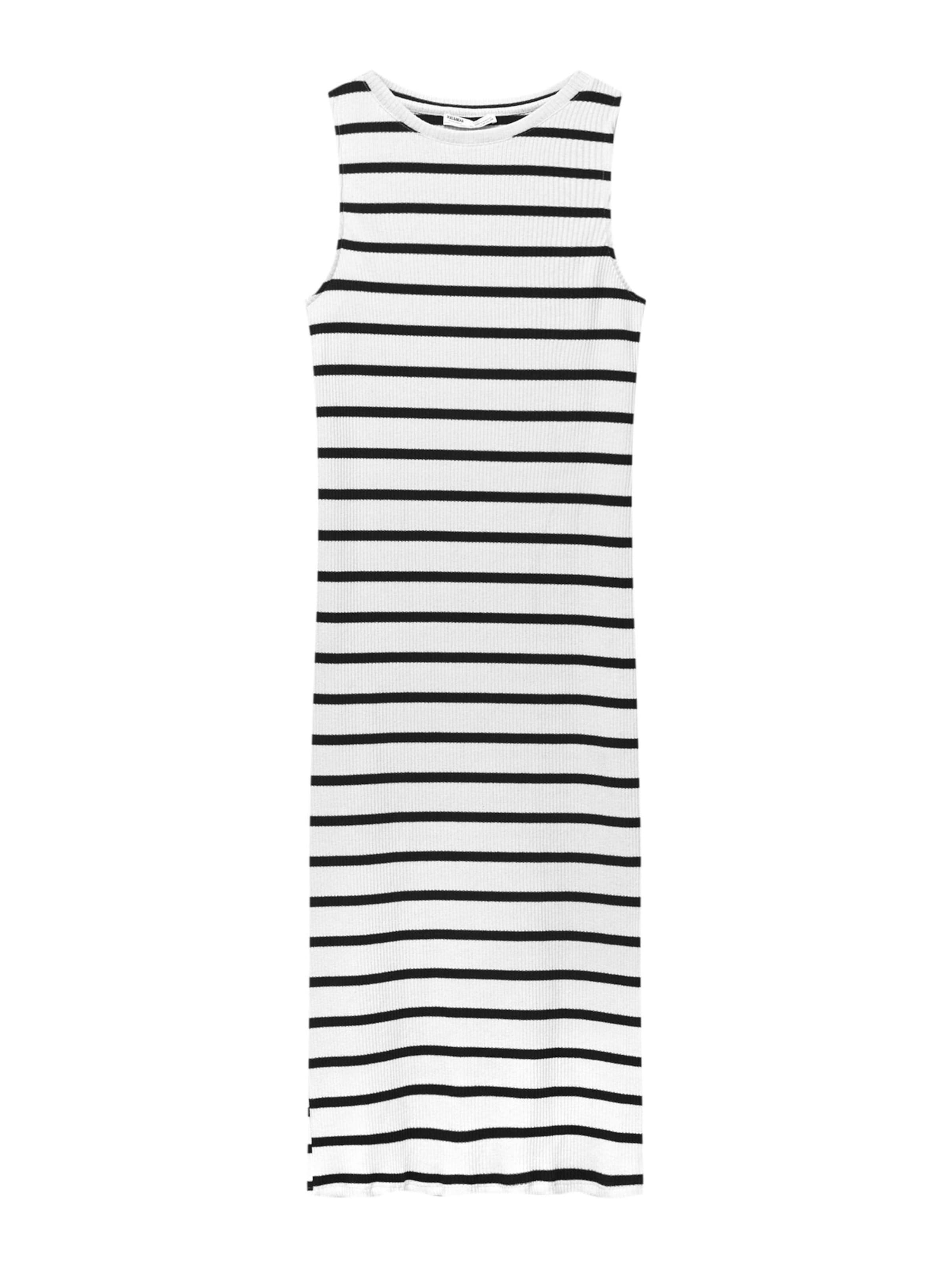 Pull&Bear Kleid in Beige: Vorderseite