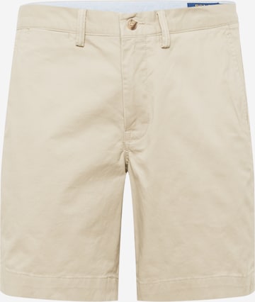 Polo Ralph Lauren - Calças chino 'BEDFORD' em verde: frente