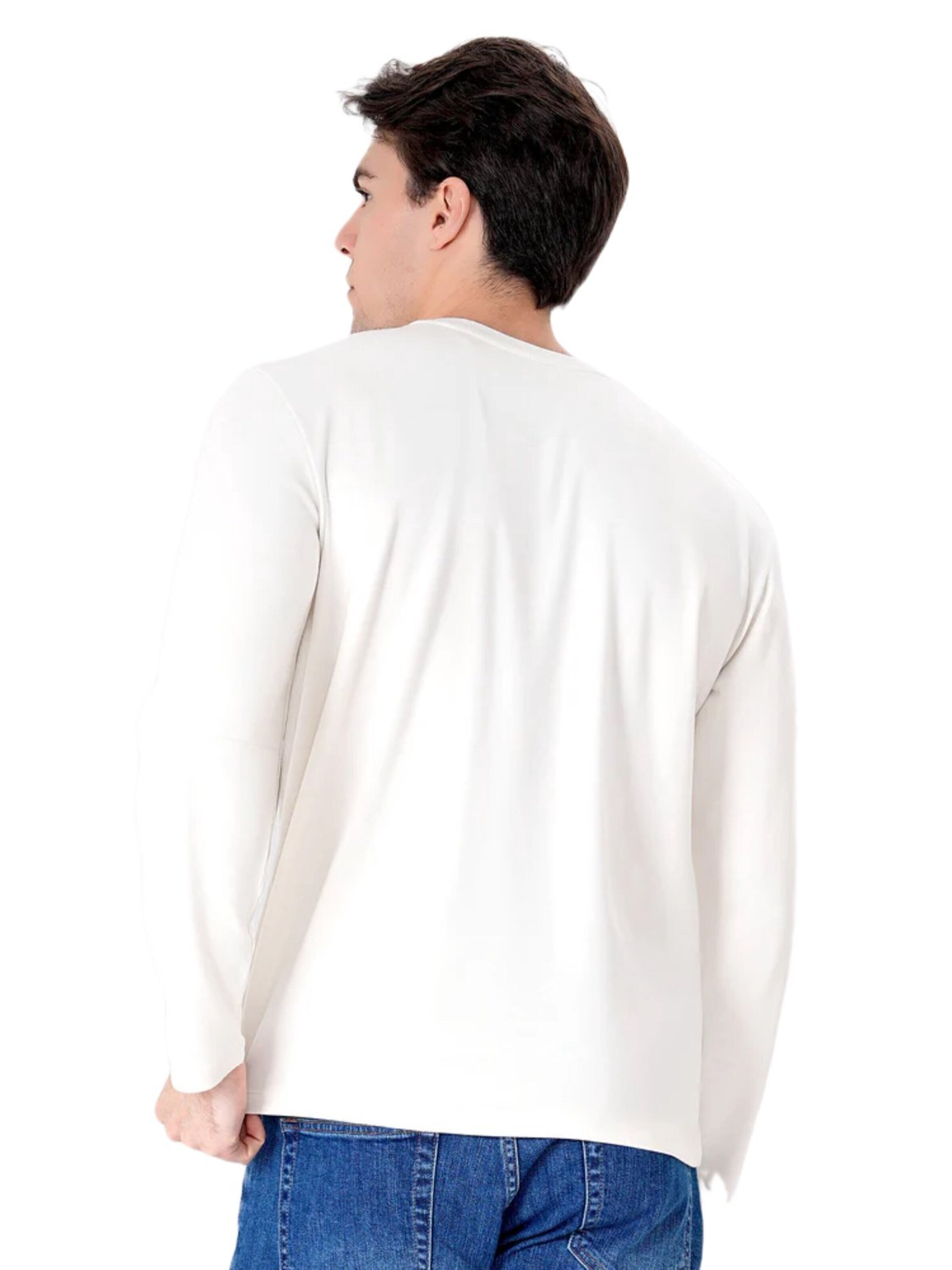 UNIQVIBE Shirt in Wit