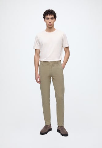 Effilé Pantalon chino 'Eben' Kronstadt en vert