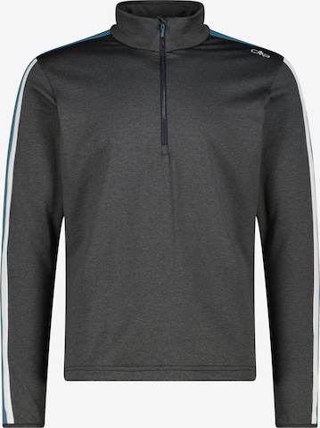 CMP Athletic Fleece Jacket in Grey: front