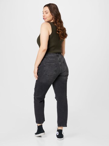 ONLY Carmakoma Regular Jeans 'Robyn' in Zwart