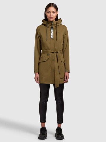 khujo Between-Seasons Parka 'LAUREN4' in Green