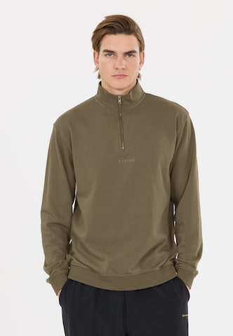 Virtus Sweatshirt 'Minne' in Grün: Vorderseite