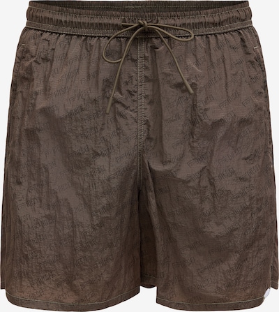 Maudymosi trumpikės 'SPORT-41-UTLT' iš DIESEL, spalva – ruda / juoda, Prekių apžvalga