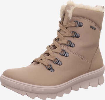 Legero Schnürstiefelette 'Novara' in Beige: Vorderseite