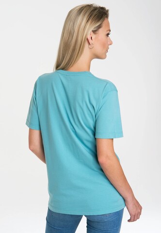 LOGOSHIRT Shirt 'Ernie & Bert Havin' Fun' in Blue
