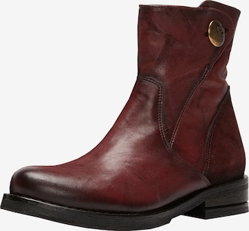 Bottines FELMINI en rouge : devant