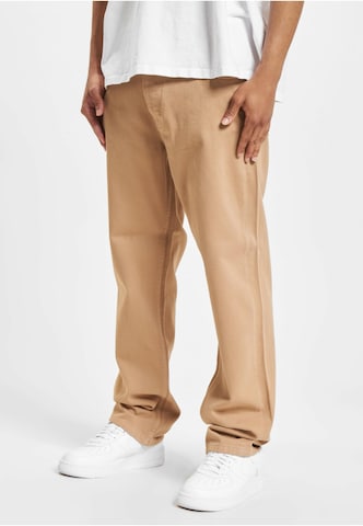 DEF Loose fit Jeans 'Texas' in Brown: front