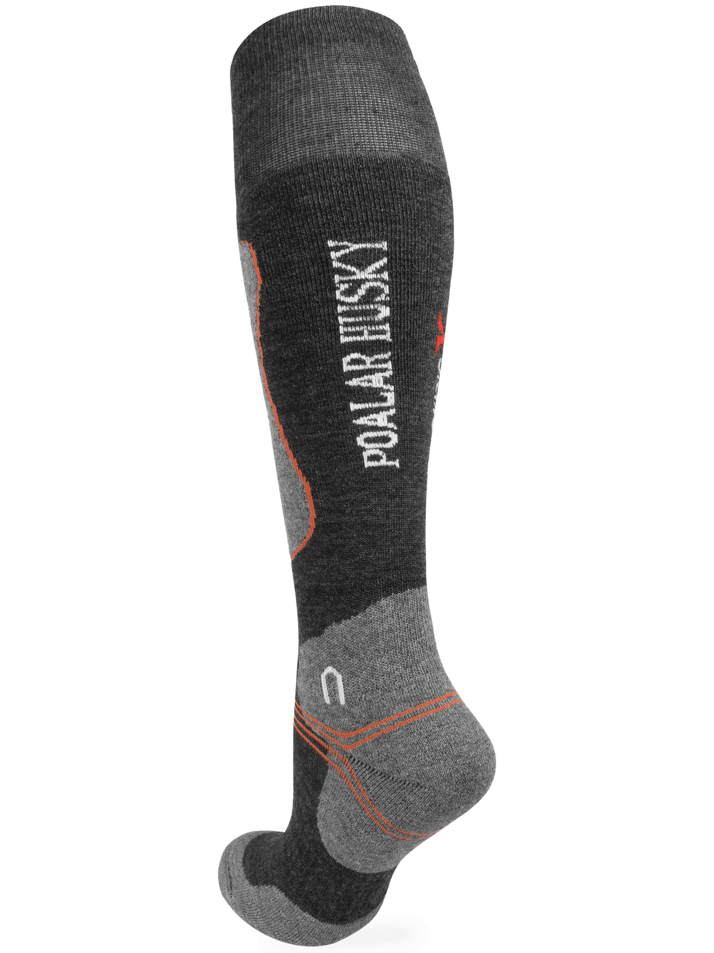 Chaussettes montantes Polar Husky en noir