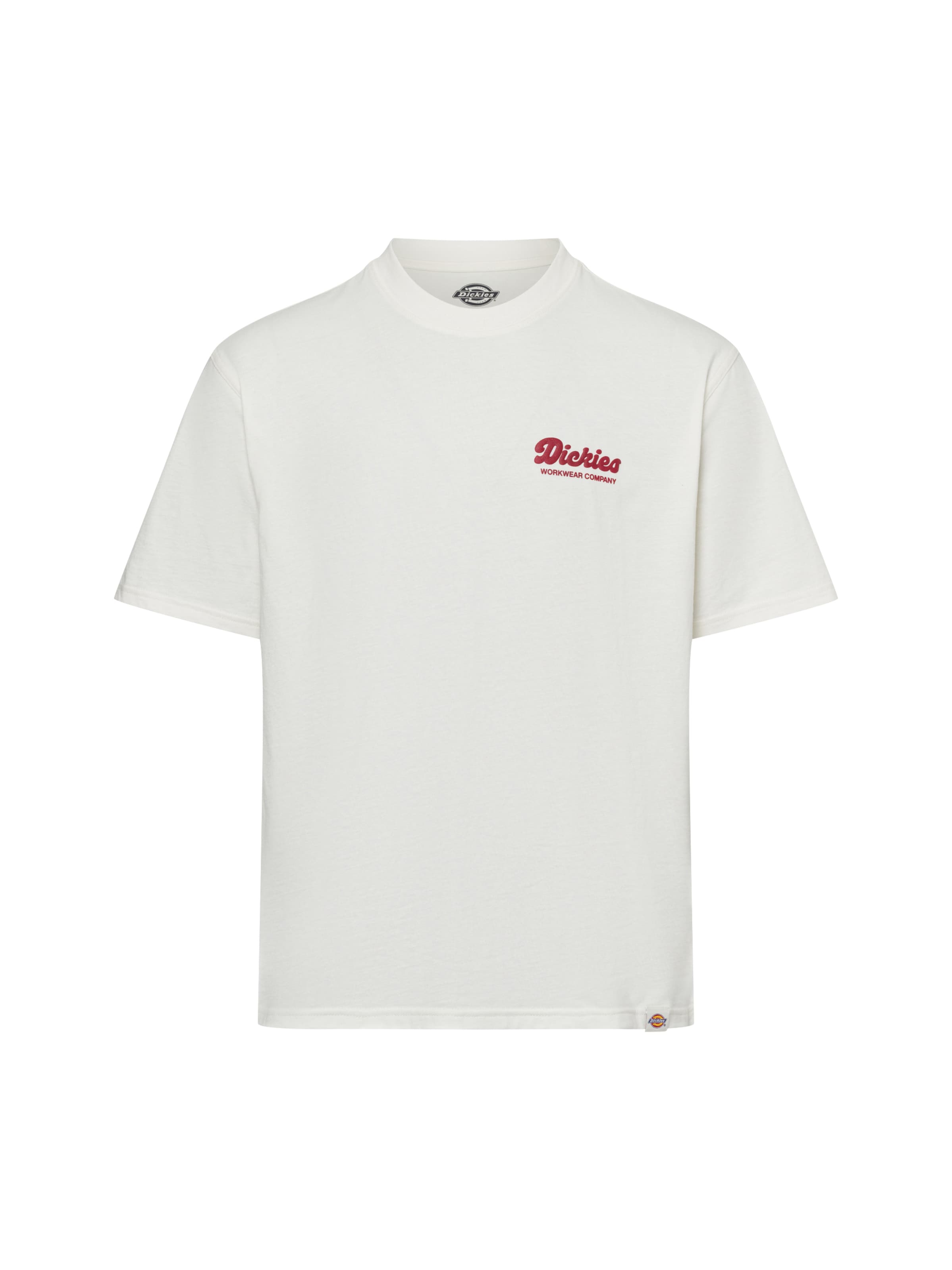 balta DICKIES Marškinėliai ' Lewistown ': priekis
