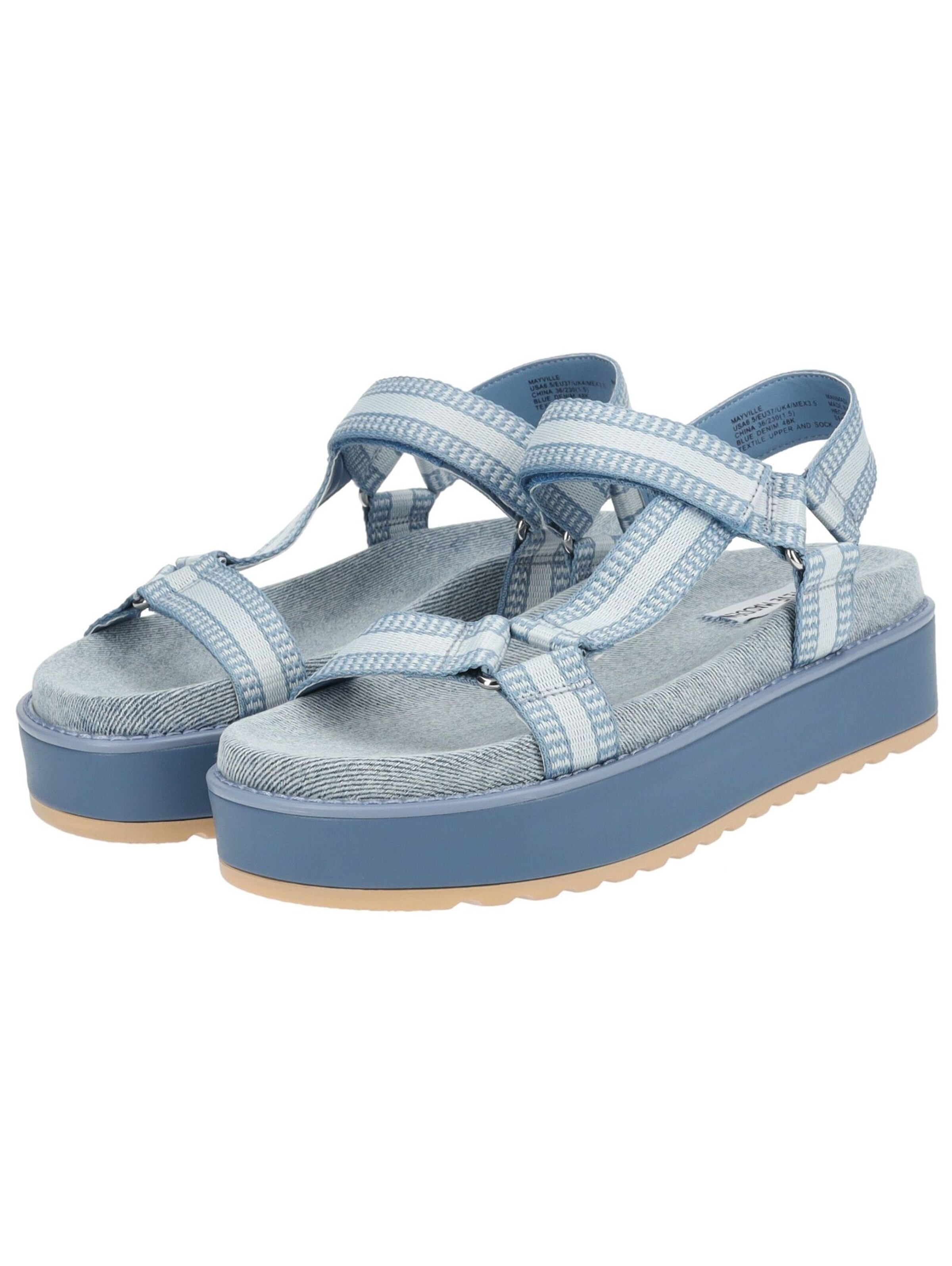 STEVE MADDEN Sandalen met riem in Blauw
