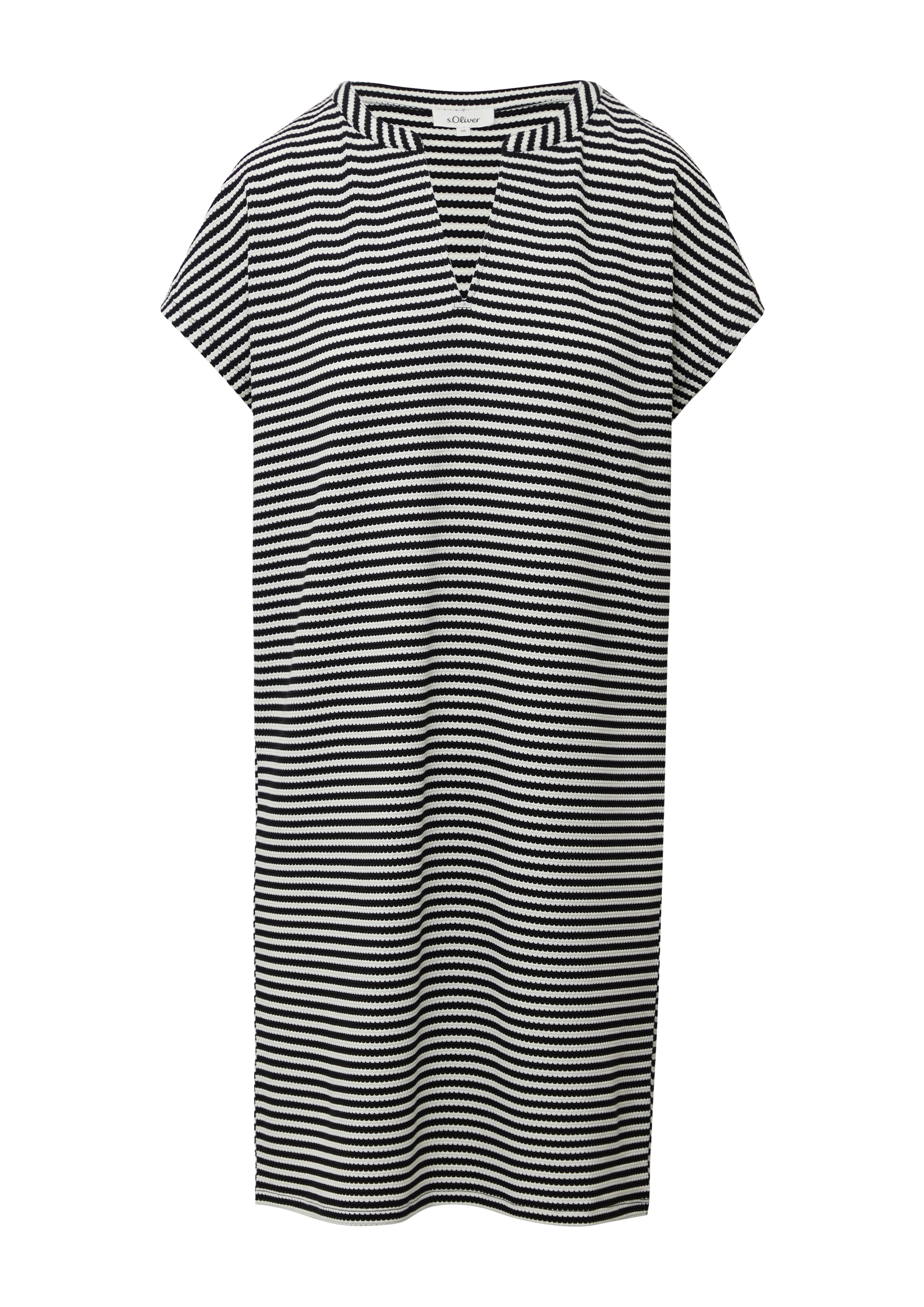 s.Oliver Kleid in Schwarz: Vorderseite