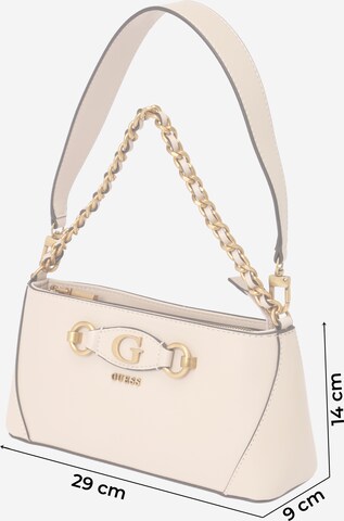 GUESS Shoulder Bag 'IZZY' in Beige