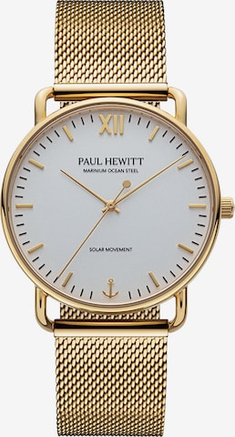 Paul Hewitt Analog Watch in Gold: front