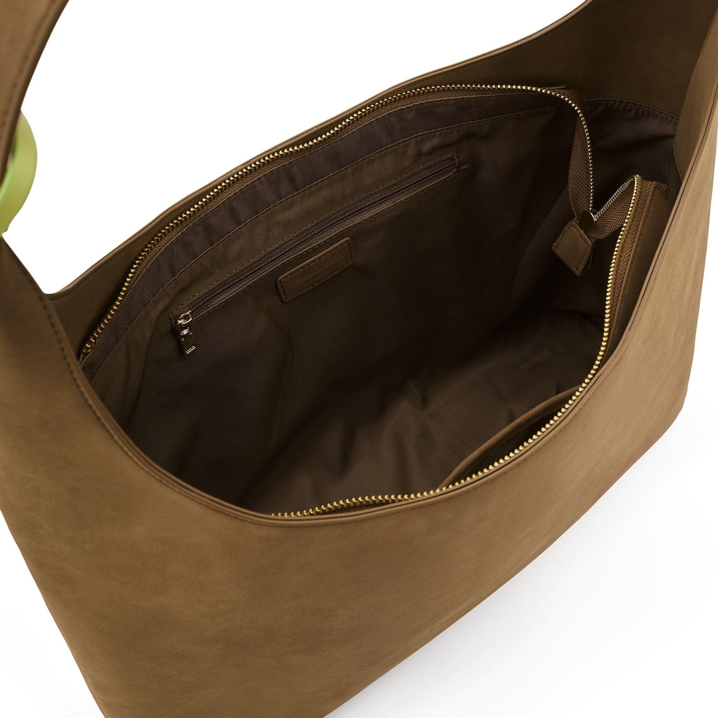 Sac bandoulière 'Nibe' Seidenfelt en marron