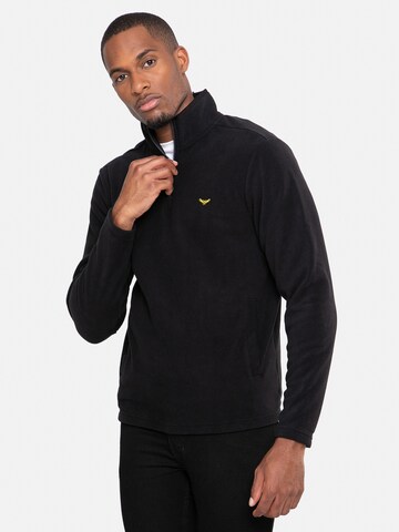 Pull-over 'Blade' Threadbare en noir : devant