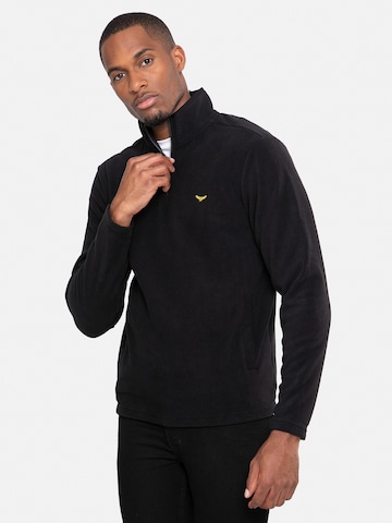 Pull-over 'Blade' Threadbare en noir : devant