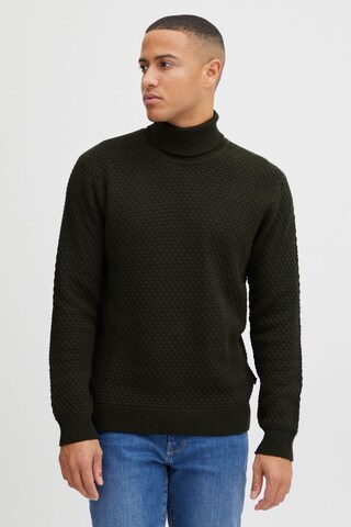 !Solid Rollkragenpullover 'Clive' in Grün: predná strana