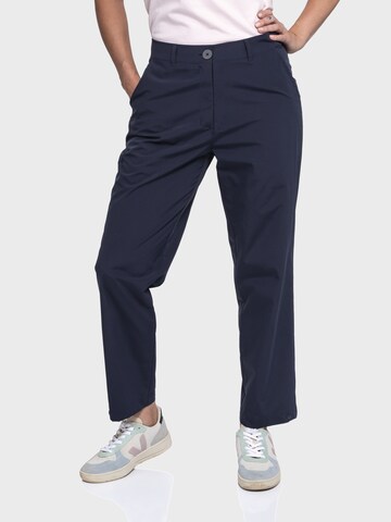 Schöffel Regular Outdoorbroek ' Urban CIRC Pants Style Baguio WMS ' in Blauw: voorkant