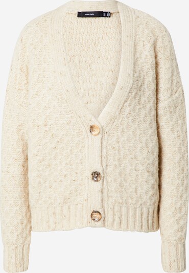 VERO MODA Gebreid vest 'ELINORA' in de kleur Beige, Productweergave