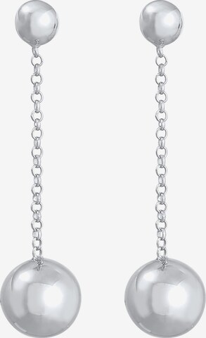 Boucles d'oreilles ELLI en argent : devant